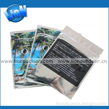 Plain End Plastic Zipper Lamination Compound Bag